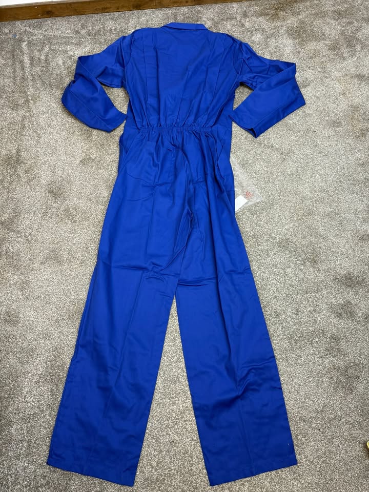 Rare Ex Metropolitan Police Blue Coveralls NEW 45.5" Chest Collectors Film Display