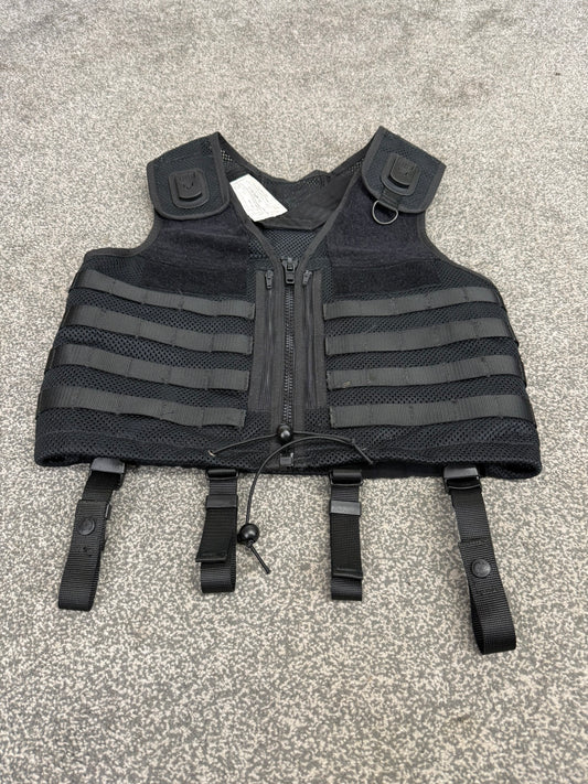 Ex Police Black Safariland Vest Molle Tactical Utility Security Vest - Small