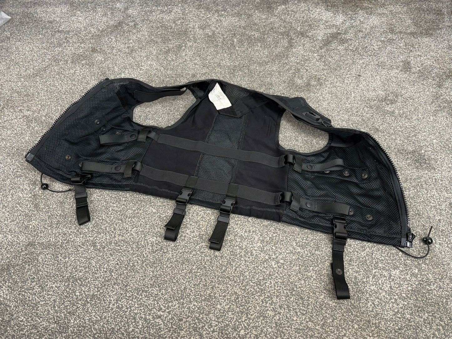 Ex Police Black Safariland Vest Molle Tactical Utility Security Vest - Small