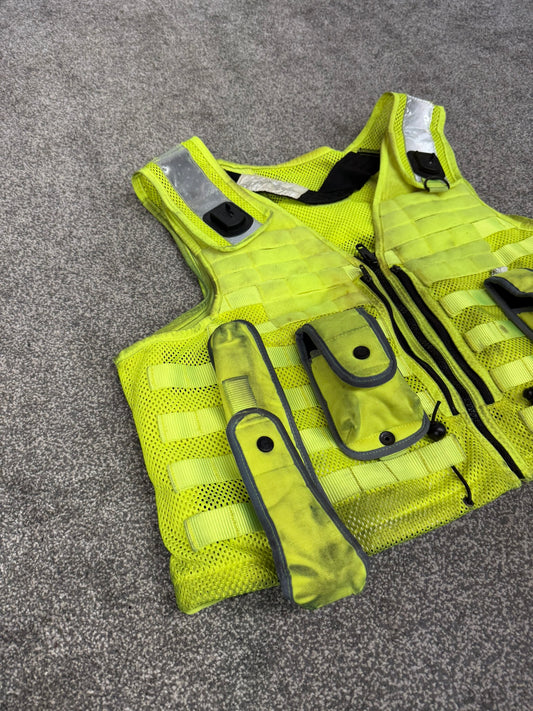 Ex Police Hi Vis Safariland Vest Molle Tactical Utility Security Vest XXL