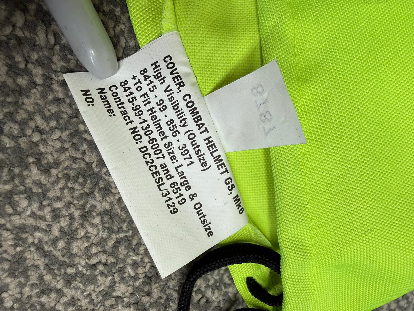 5x Hi Vis Reflective Military Army Mk6 Helmet Covers Job Lot Horse Riding