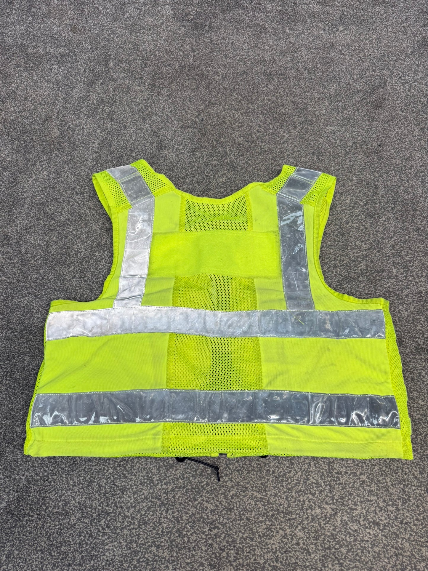 Ex Police Safariland Hi-Vis MOLLE Vest & Pouches Tactical Security Vest X LARGE