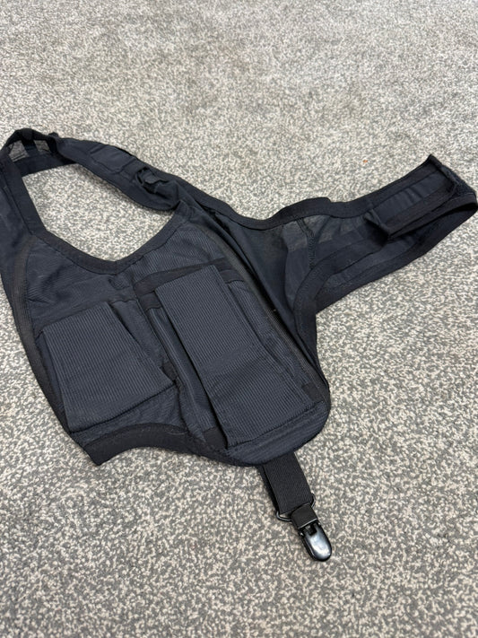 Sonic Covert Black Shoulder Radio Harness CA8555 Ex Police Security Comms