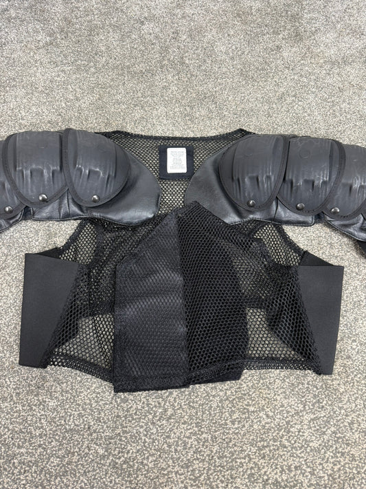 Ex Police Riot Shoulder Guards Vest L-XL Security Public Order
