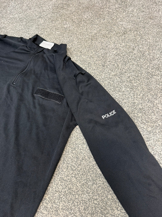 Ex Police Moisture Wicking T-Shirt Long Sleeve BADGED Film TV Uniform Display