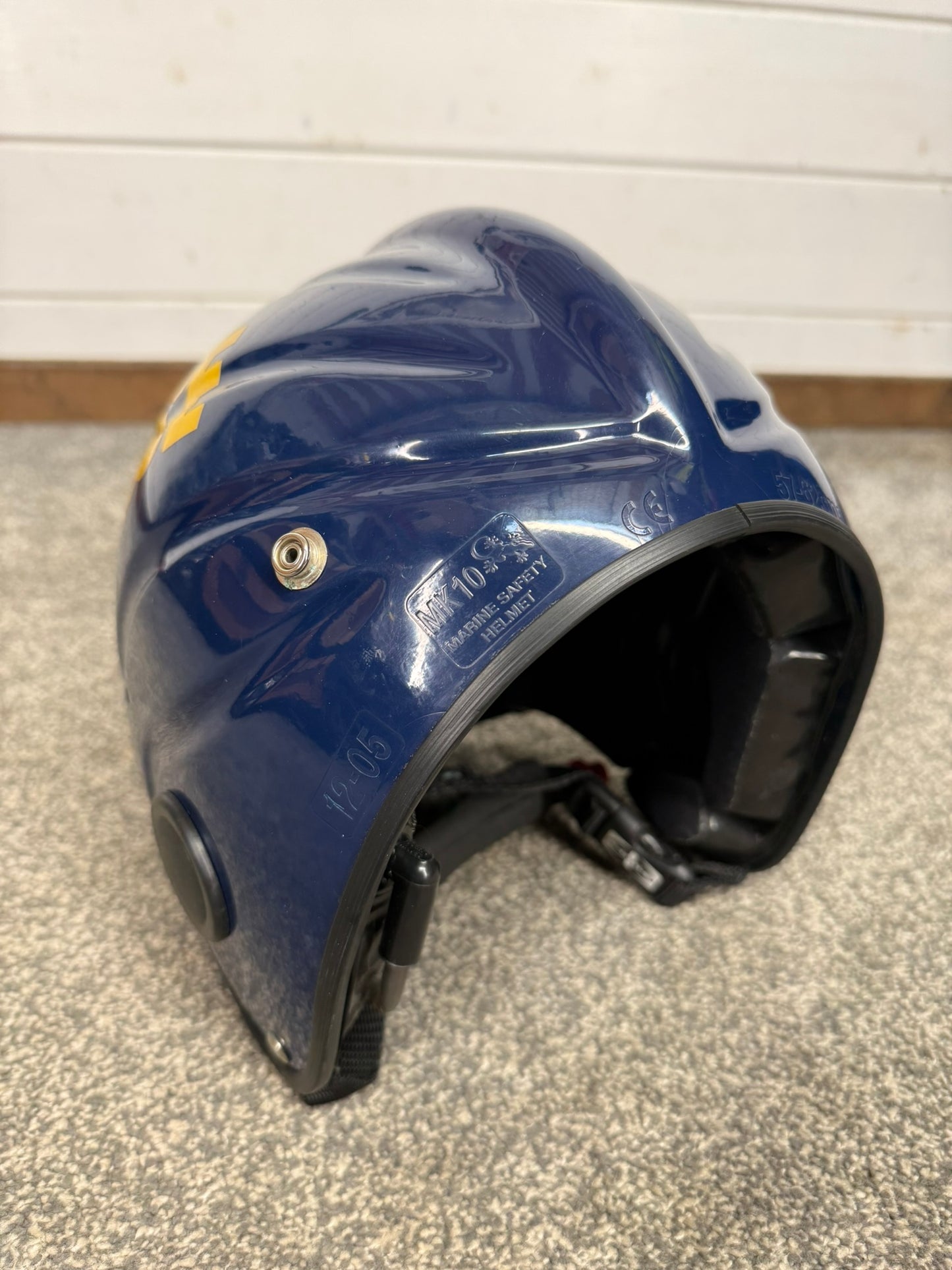 Ex Police Gecko Marine Helmet Mk10 57-62cm Collector Display TV Film Prop