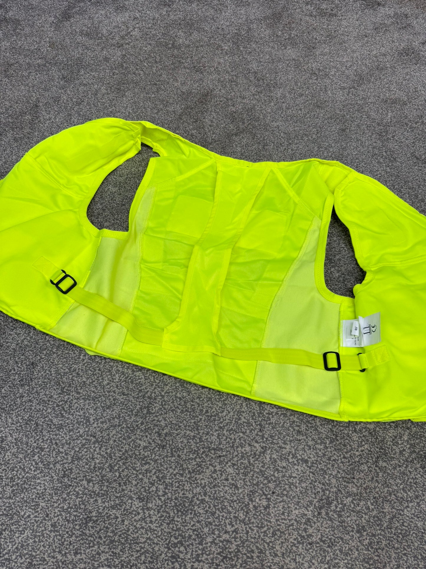 Ex Police Hi Vis Equipment Tac Vest BADGED Utility Vest & Pouches Model 774 - X Large