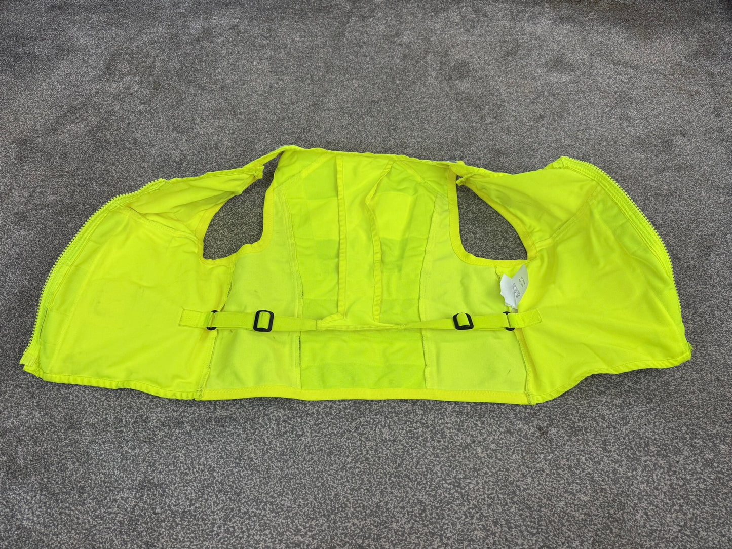 Ex Police Hi Vis Tactical Utility Klickfast Vest BADGED - Medium