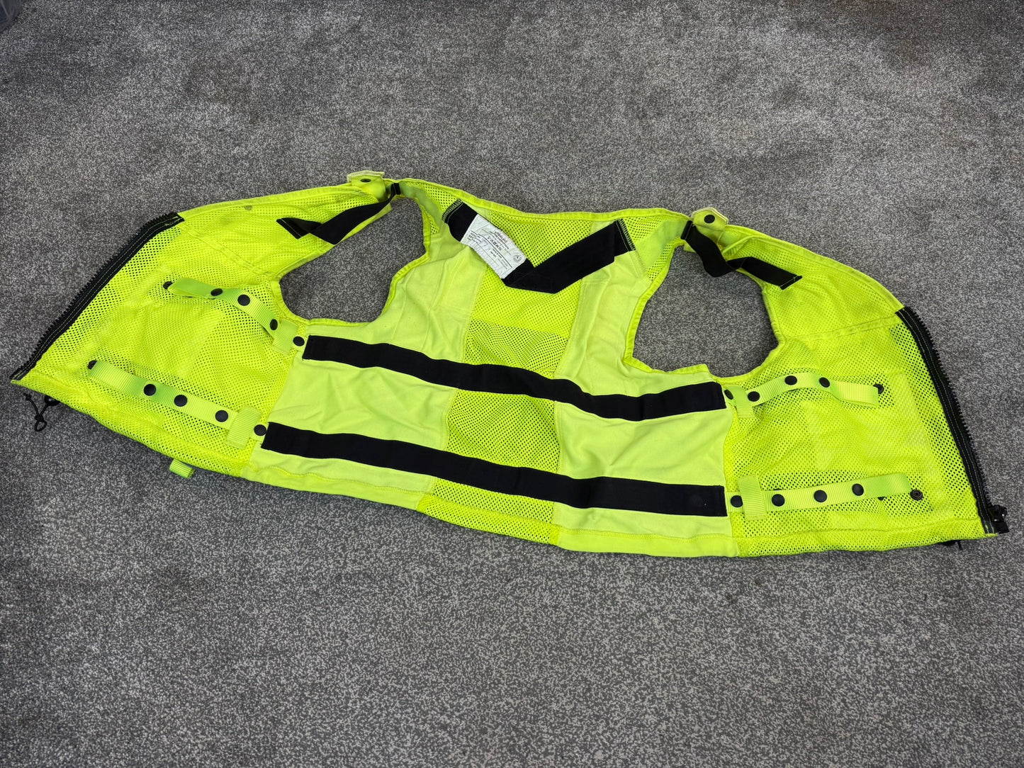 Safariland Hi-Vis MOLLE Vest & Pouches Tactical Utility Security Vest Ex Police - XXL