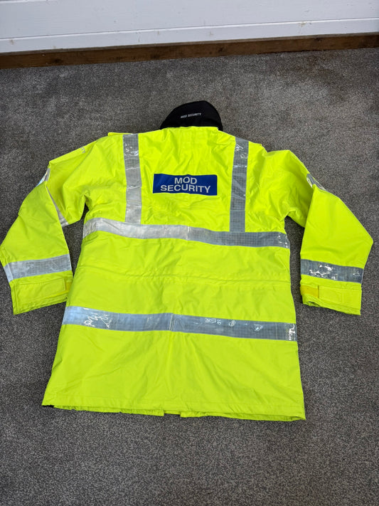 Ex MOD Security Waterproof Jacket Coat X Large - Film TV Uniform Display