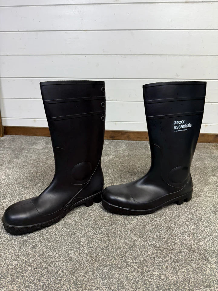 Ex Police Arco Wellington Boots Steel Toe Cap Safety Wellies UK 11