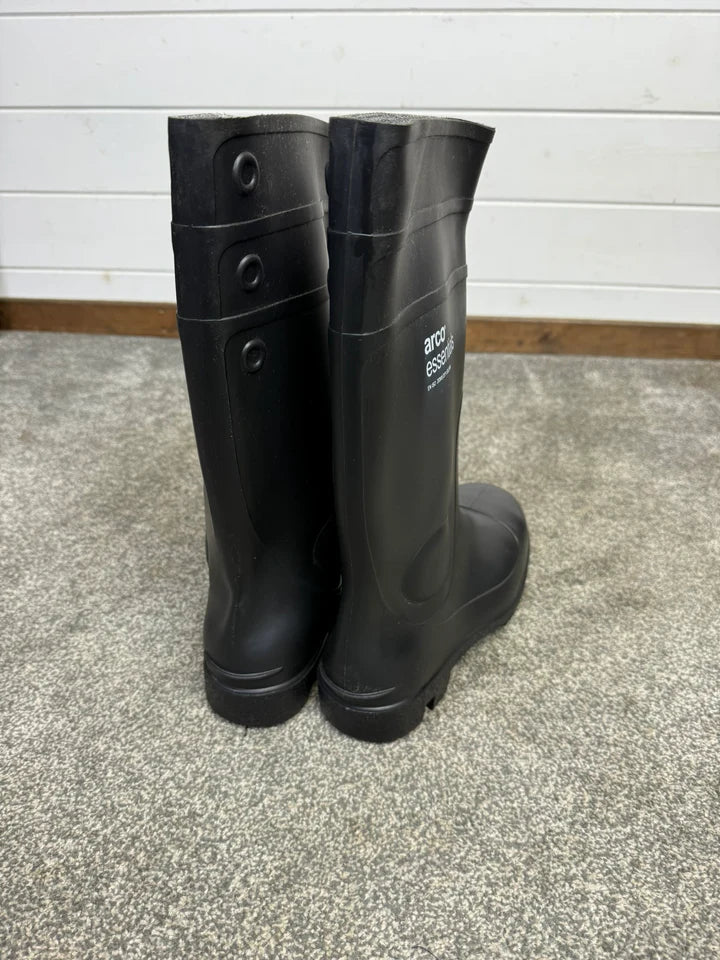 Ex Police Arco Wellington Boots Steel Toe Cap Safety Wellies UK 11