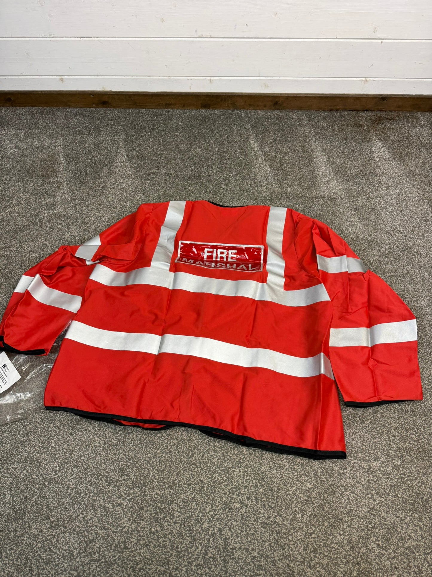NEW Ex Police Fire Marshal Hi Vis Vest - XX Large
