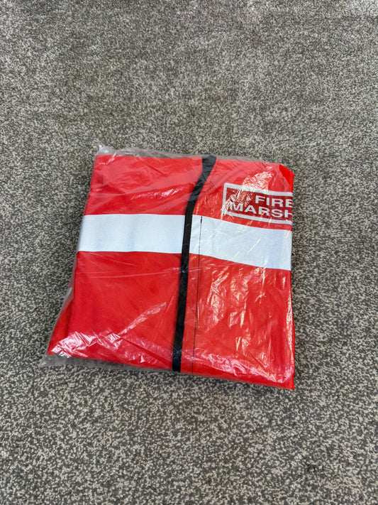 NEW Ex Police Fire Marshal Hi Vis Vest - XX Large