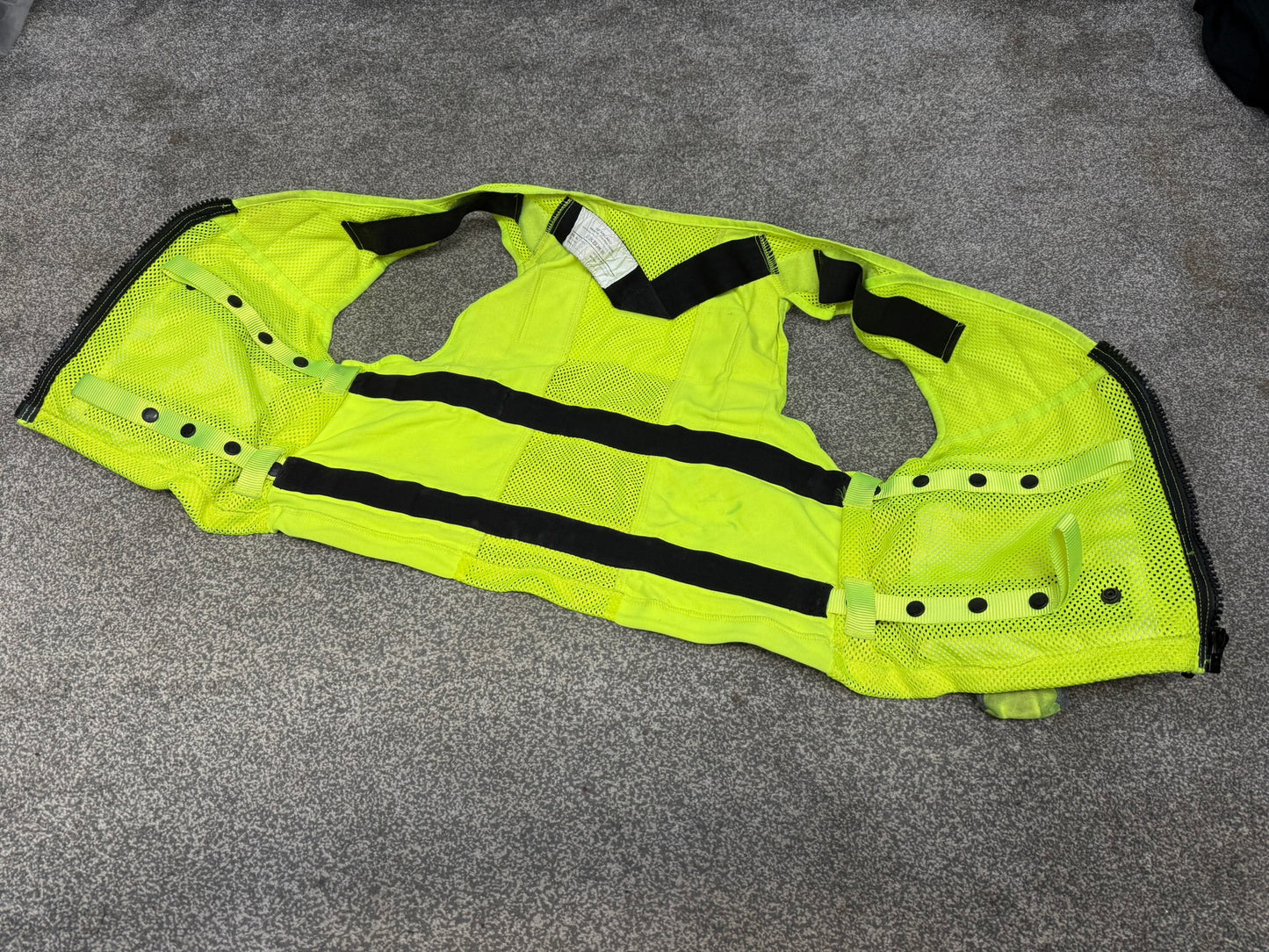 Safariland Hi-Vis MOLLE Vest & Pouches Tactical Utility Security Vest Ex Police - XL