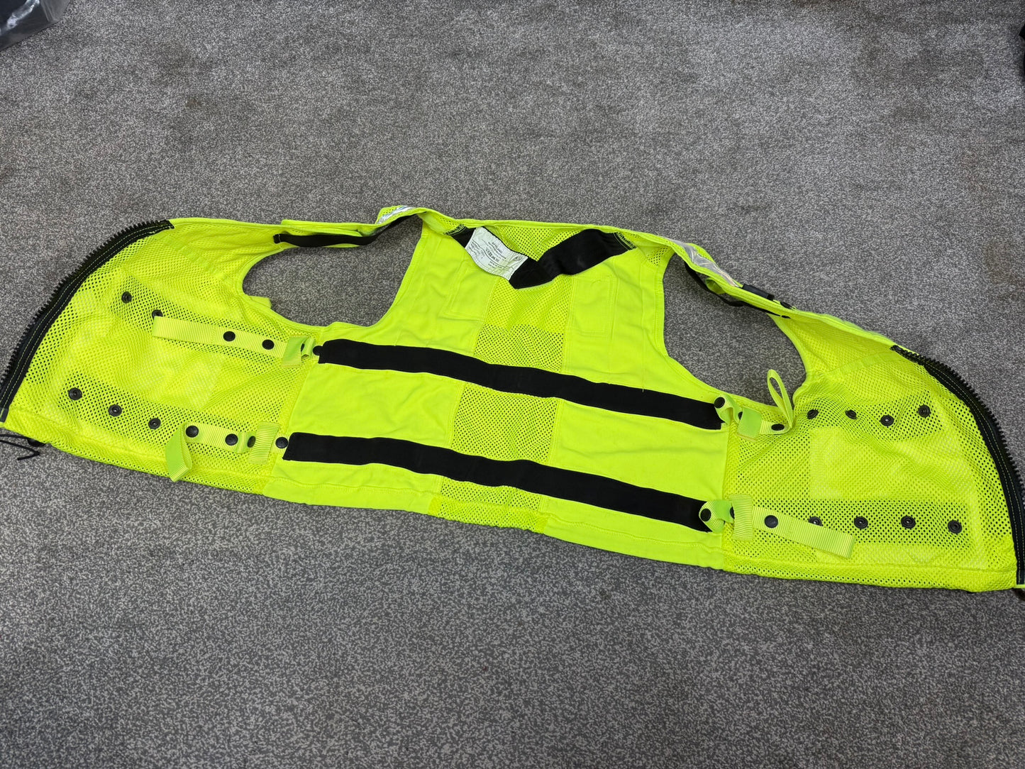 Safariland Hi-Vis MOLLE Vest & Pouches Tactical Utility Security Vest Ex Police - XL