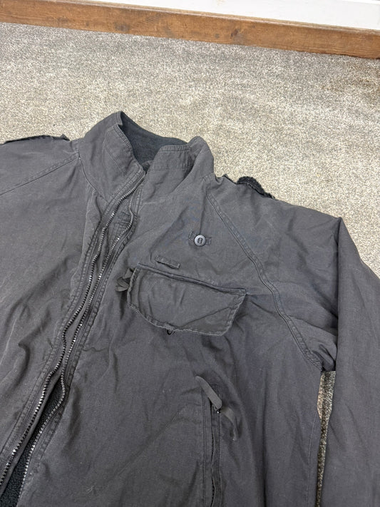 Ex Police Arktis Bomber Jacket Ripstop Coat Covert Security XXL - Damaged Zip