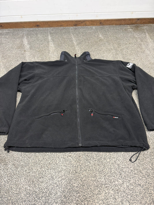 Ex Police Keela Neptune Black Fleece Windproof Waterproof - XXL