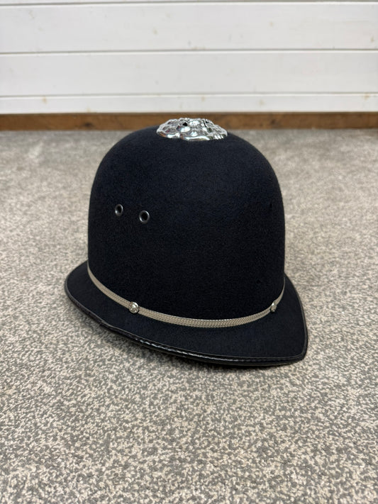 Ex Police Bobby Custodian Helmet Rose Top 60cm Fancy Dress Display