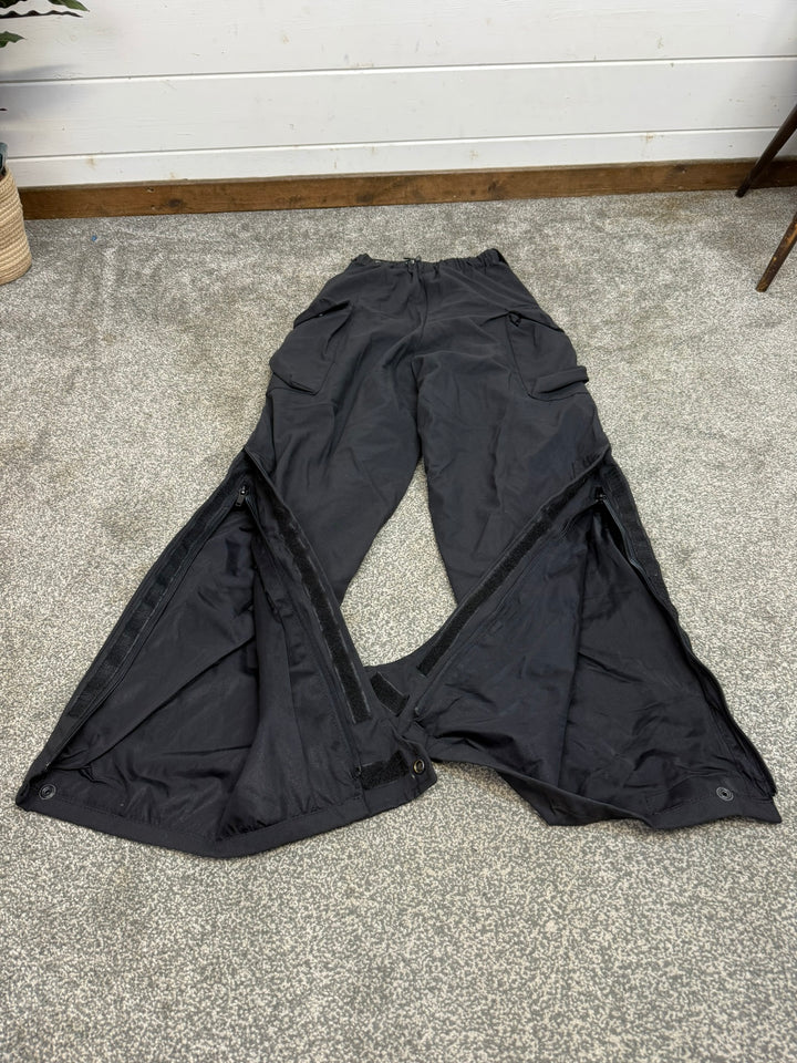 Arktis Ex Police Waterproof Over Trousers Cargo Trousers X SMALL Hiking Security Outdoors
