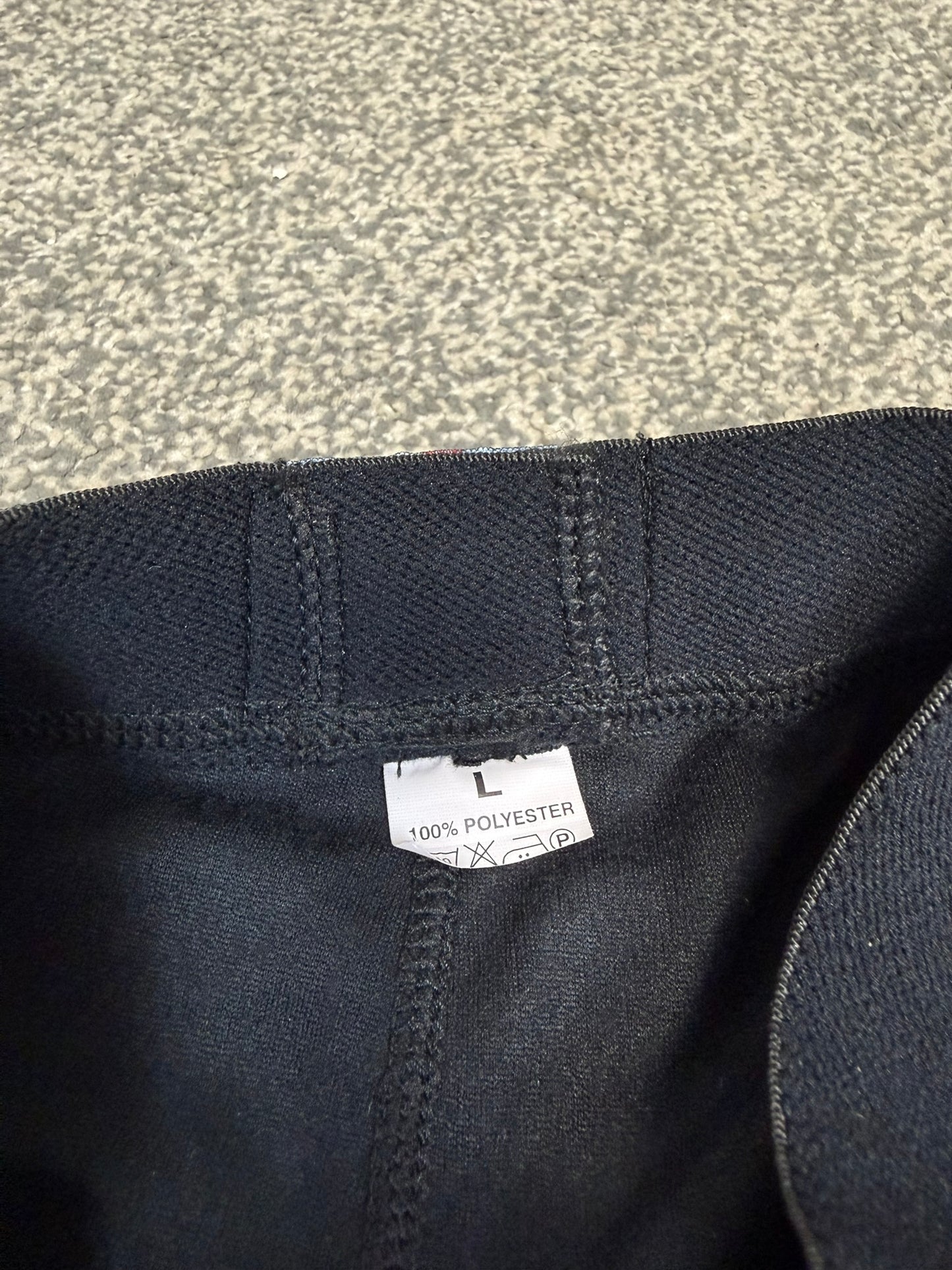 Ex Police KIT Padded Black Cycling Shorts - Large