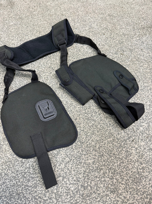 Ex Police Shoulder Harness Security Close Protection With Klickfast & Pouches