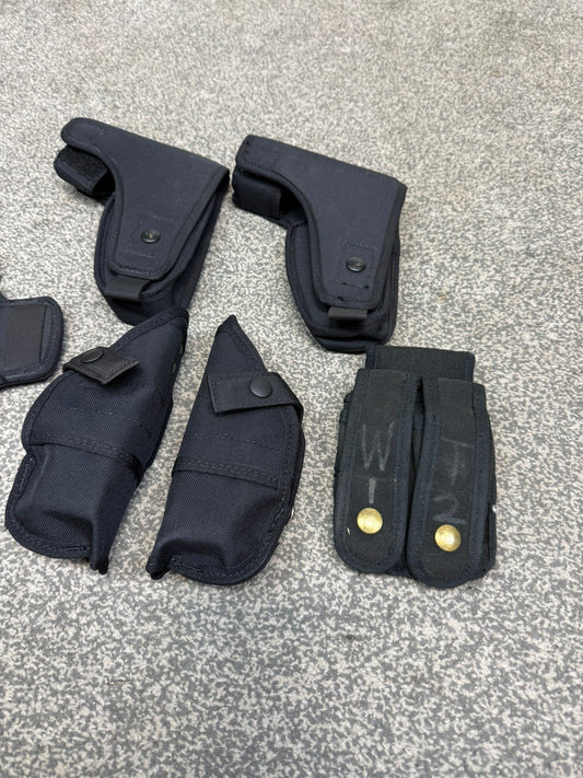 Ex Police Taser Glock Holster Job Lot Airsoft Film / Tv Uniform Prop