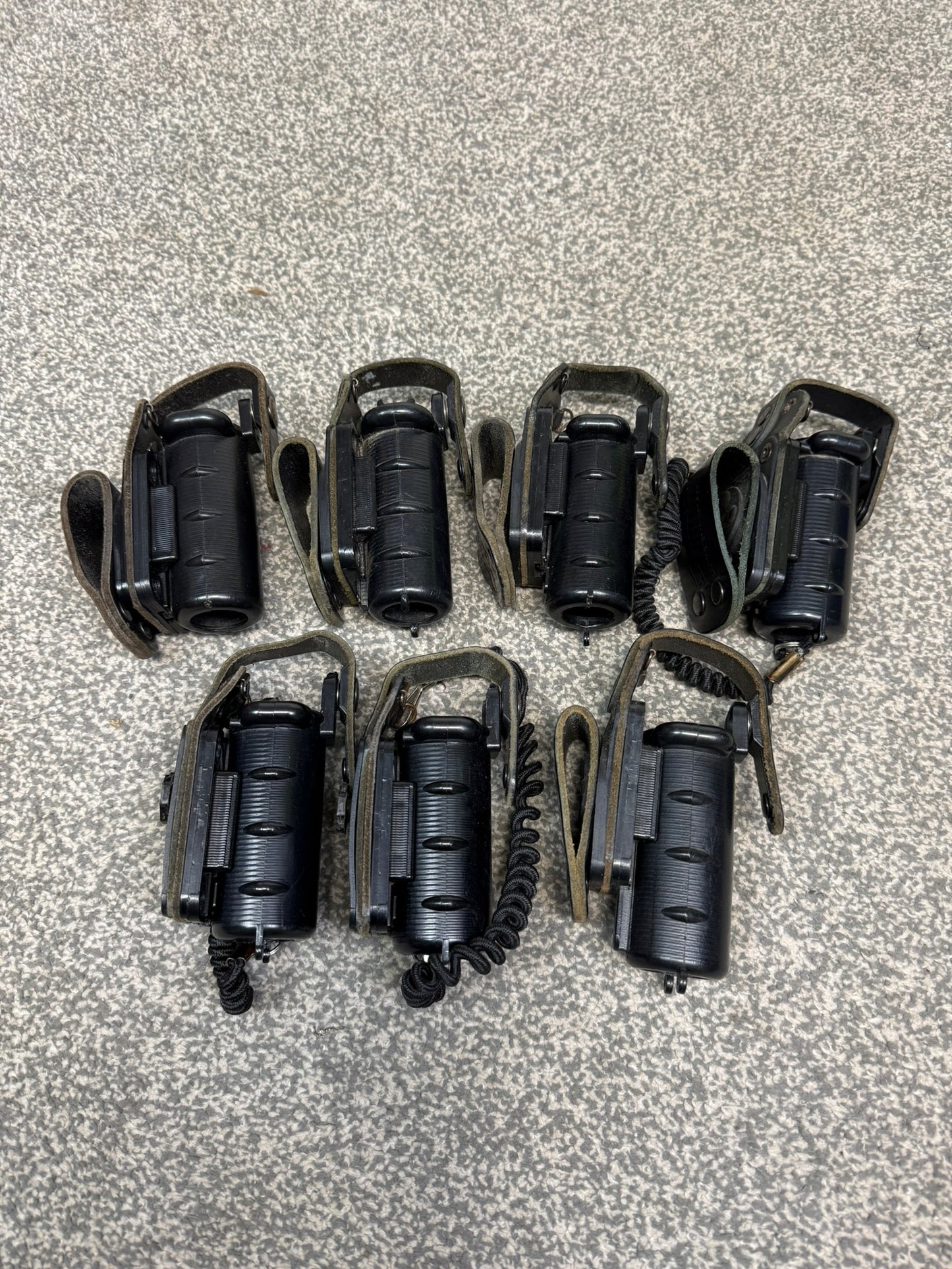 7x Ex Police Peter Jones CS Pepper Spray Holder Job Lot Bundle Security