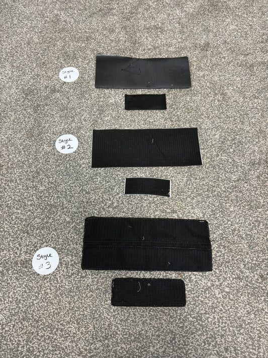 POLICE Hook & Loop Badge Set Film TV Uniform Collector