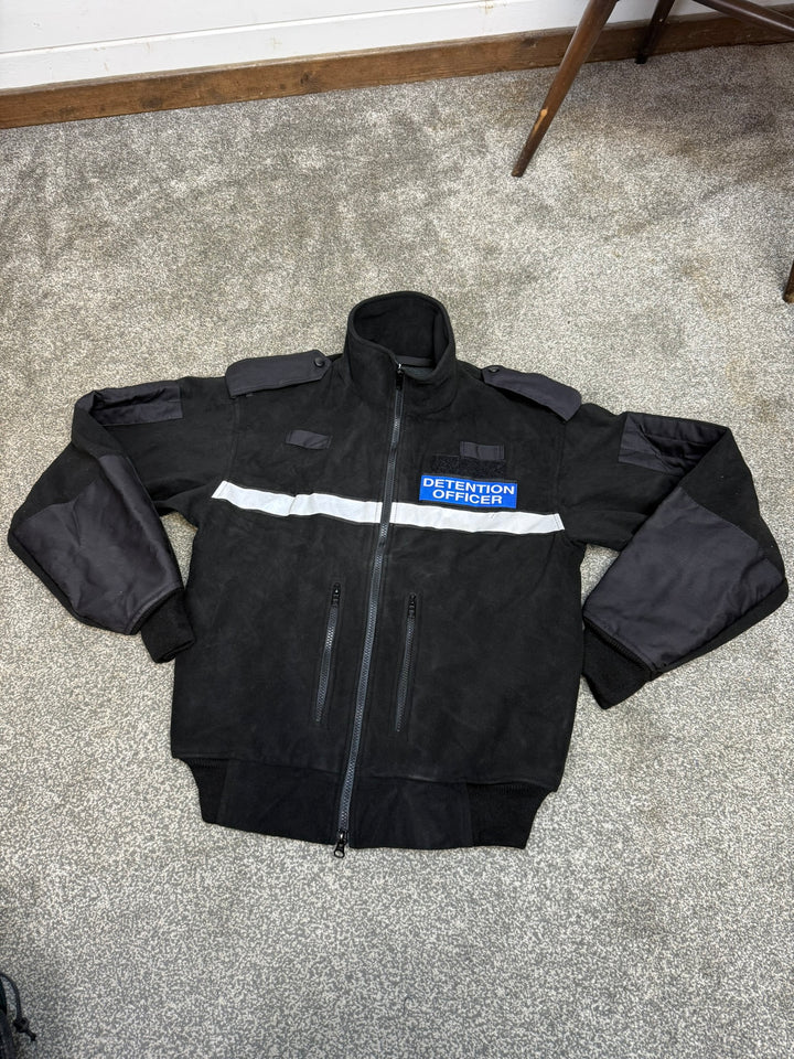 Ex Custody Police Detention Officer Black Fleece - Collectible Film TV Uniform