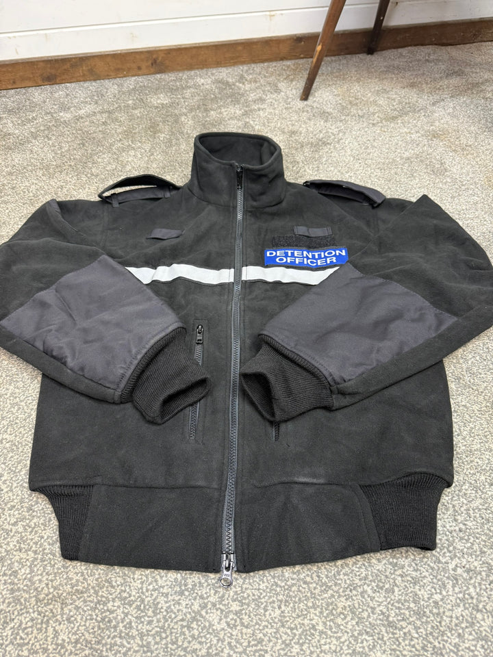 Ex Custody Police Detention Officer Black Fleece - Collectible Film TV Uniform