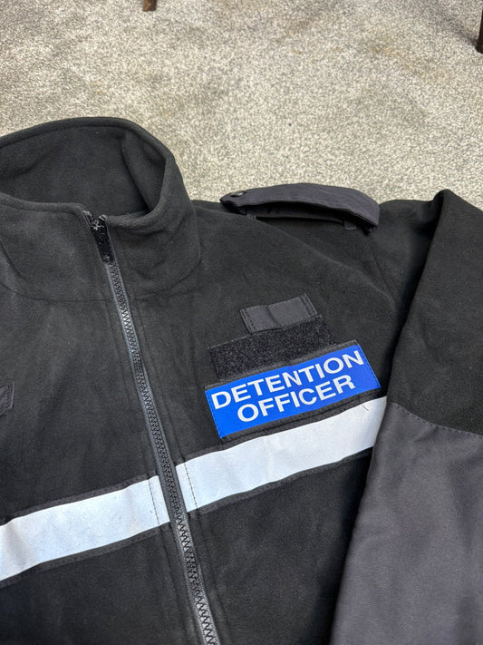 Ex Custody Police Detention Officer Black Fleece - Collectible Film TV Uniform