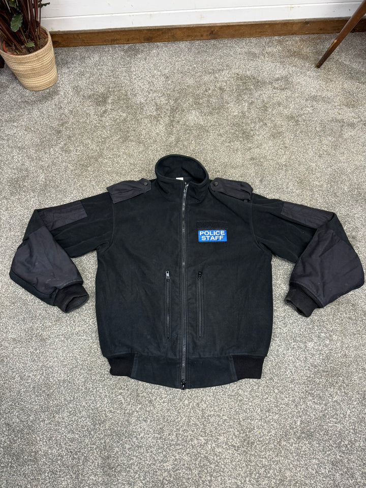 Ex Police Black Tornado Fleece POLICE STAFF - Collectible Film TV Uniform