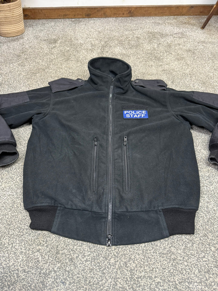 Ex Police Black Tornado Fleece POLICE STAFF - Collectible Film TV Uniform
