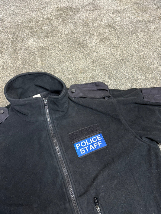 Ex Police Black Tornado Fleece POLICE STAFF - Collectible Film TV Uniform