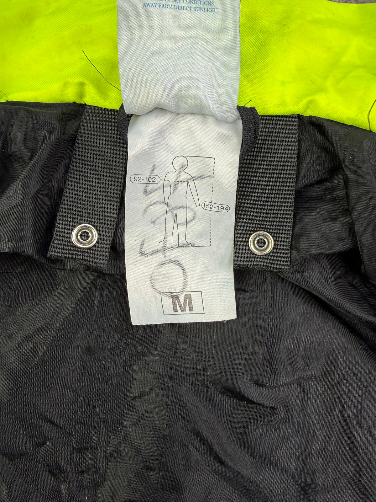 Ex Police SOCO Hi Vis Waterproof Jacket Coat MEDIUM Scenes Of Crime Film TV Display