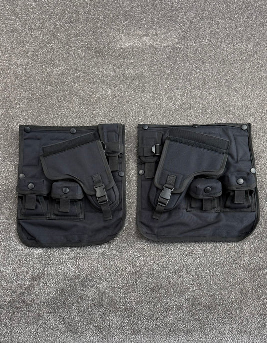 Ex Police Arktis Firearms Taser Vest Attachment Modular Panel Holster & Pouches LEFT or RIGHT