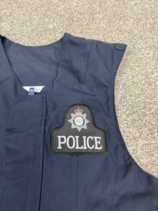 Ex Bedfordshire Police Body Armour Vest Cover BADGED Film TV Collector Display