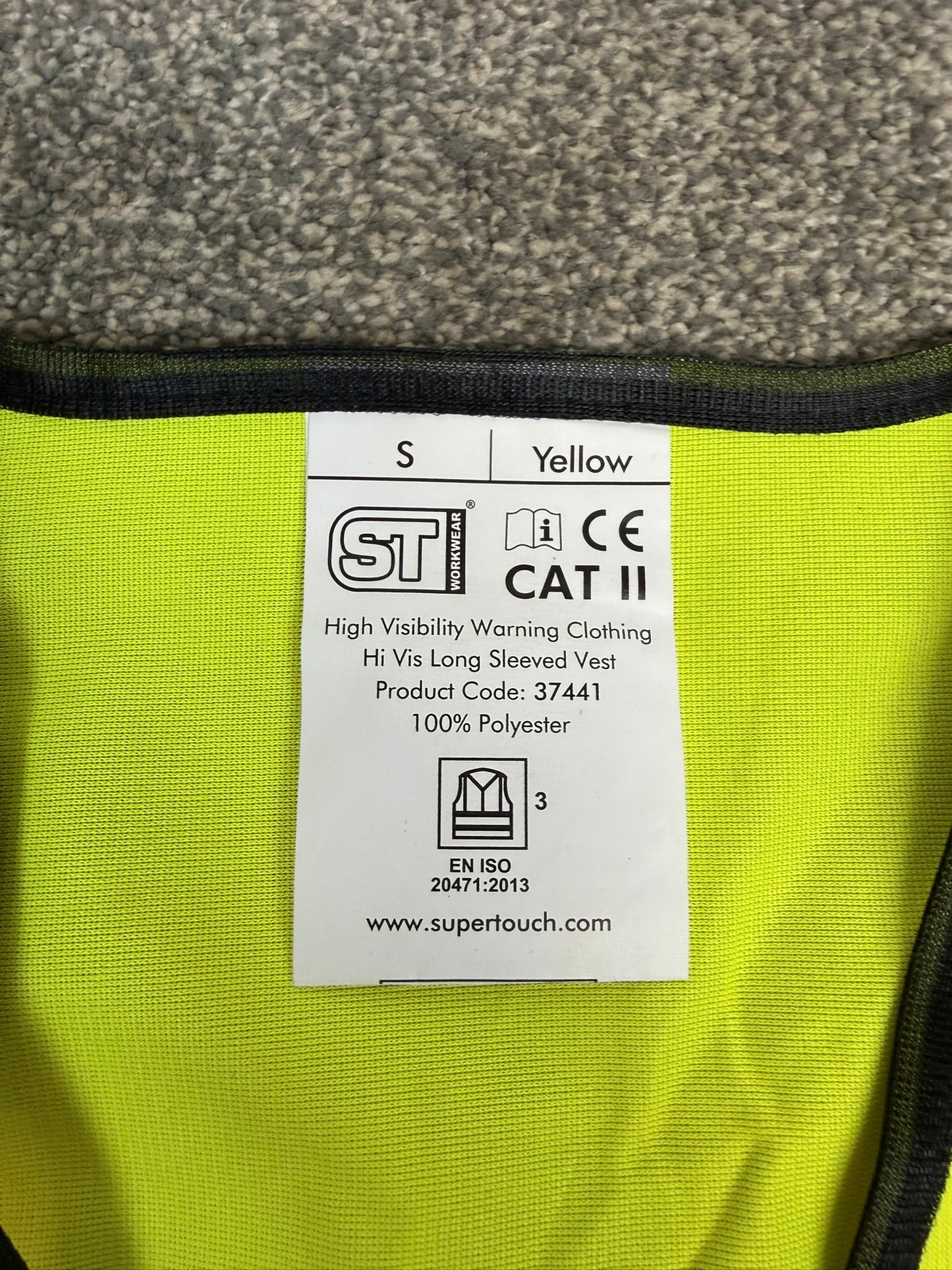 Ex Police SOCO Scenes Of Crime Officer Lightweight Hi-Vis Vest Collector Display TV Film Uniform