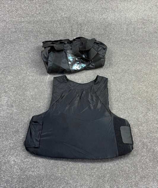 Ex Police Mehler Covert Body Armour Stab Vest X LARGE Ballistic HG1A + Bag