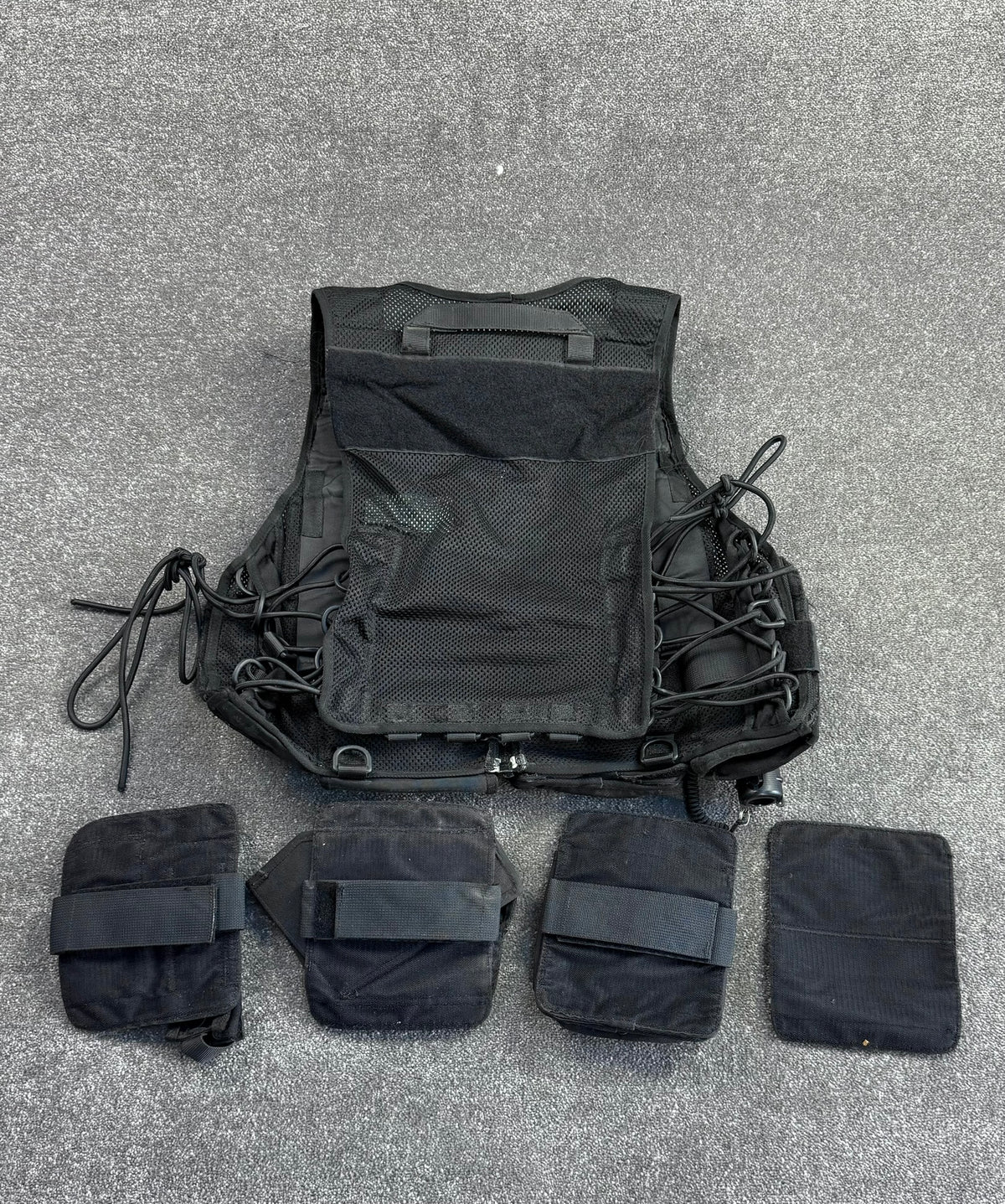 Ex Police Firearms ARV Tactical Waistcoat Vest + Spare Pouches Security Patrol Dog Handler Airsoft