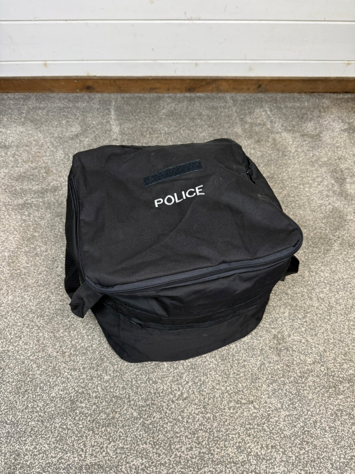 Ex Police Riot Helmet Storage Transport Bag BADGED Collector TV Film Display