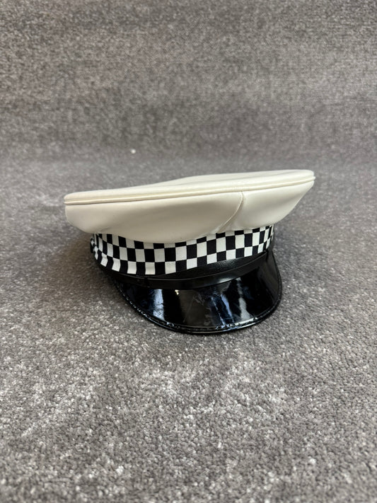 Ex Police Traffic Officer Peak Cap 58cm Display Film TV Collector