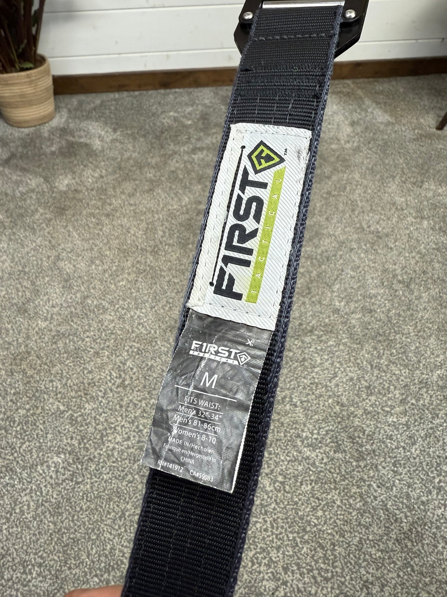 First Tactical 1.5" Durable Heavy Duty Belt Medium 32"-34" Nylon Webbing Belt