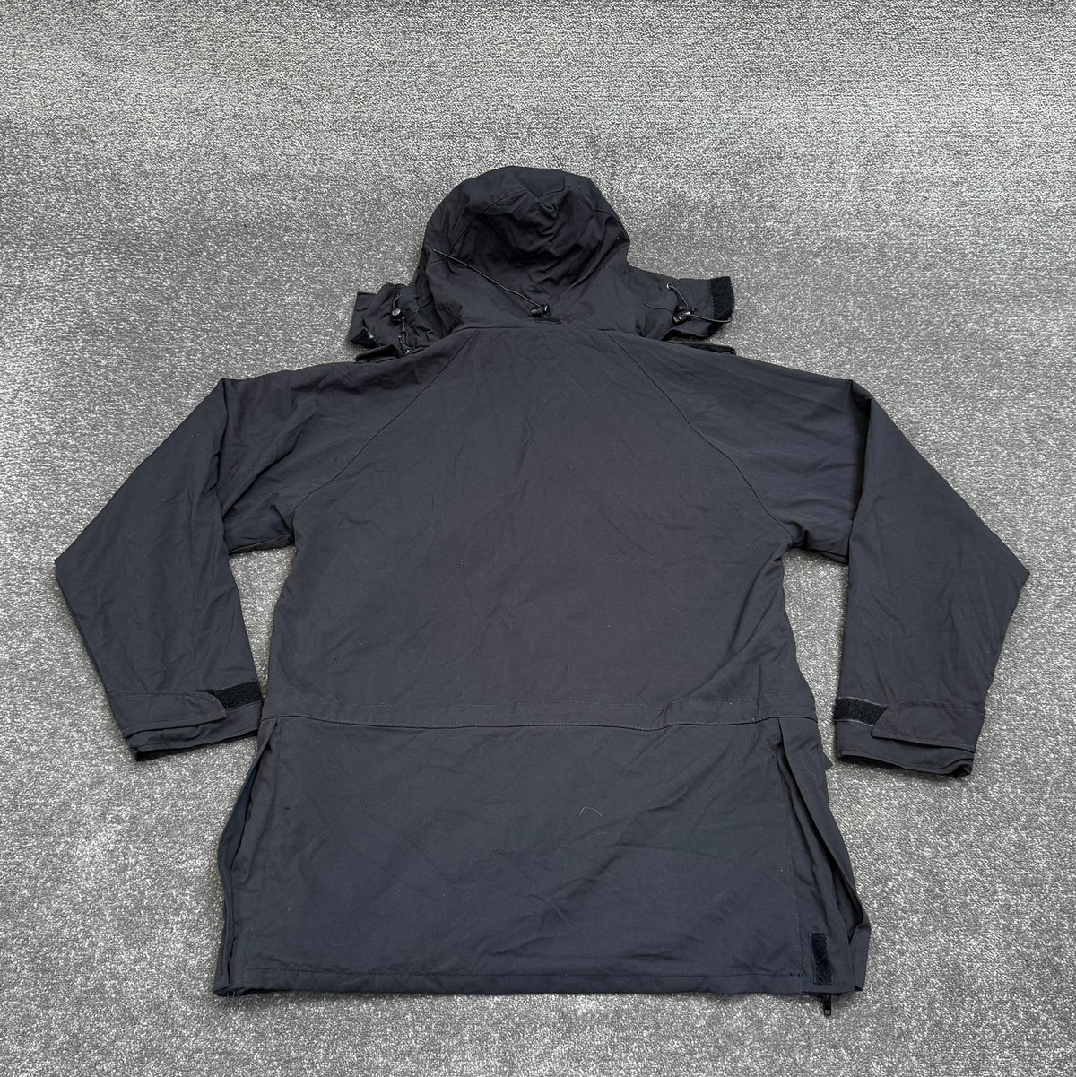 Black Waterproof Jacket Smock (Maybe Arktis Avenger) Ex Police Security - LARGE
