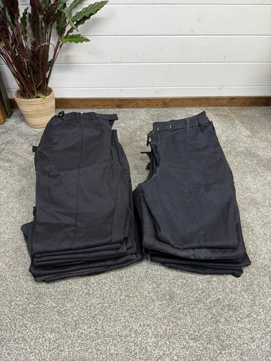20x Ex Police Dress Trousers Good Job Lot Security Uniform Theatre Film Hire