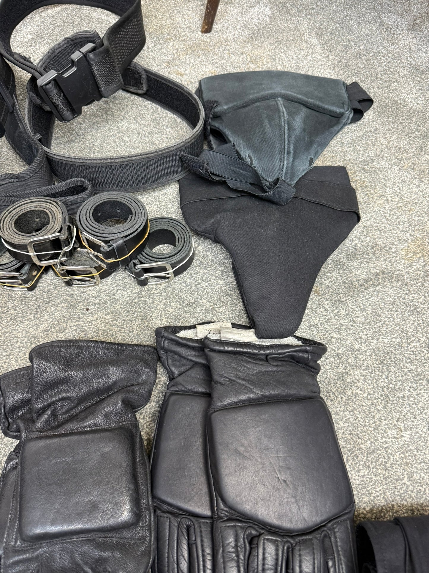 Ex Police Accessory Job Lot Vest Belts Pouches Gloves Maglite Security Lot