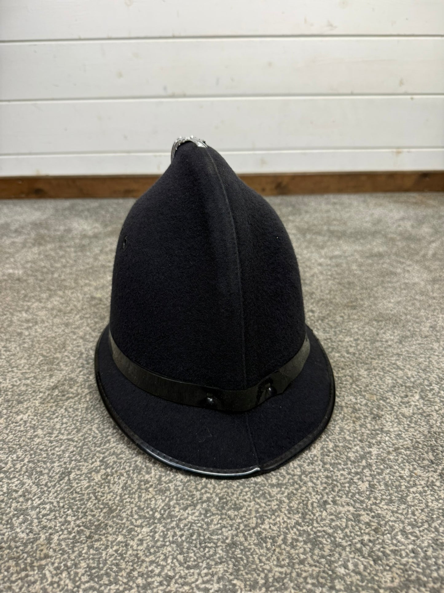 Obsolete Norfolk Constabulary Police Bobby Custodian Helmet Film Collectible