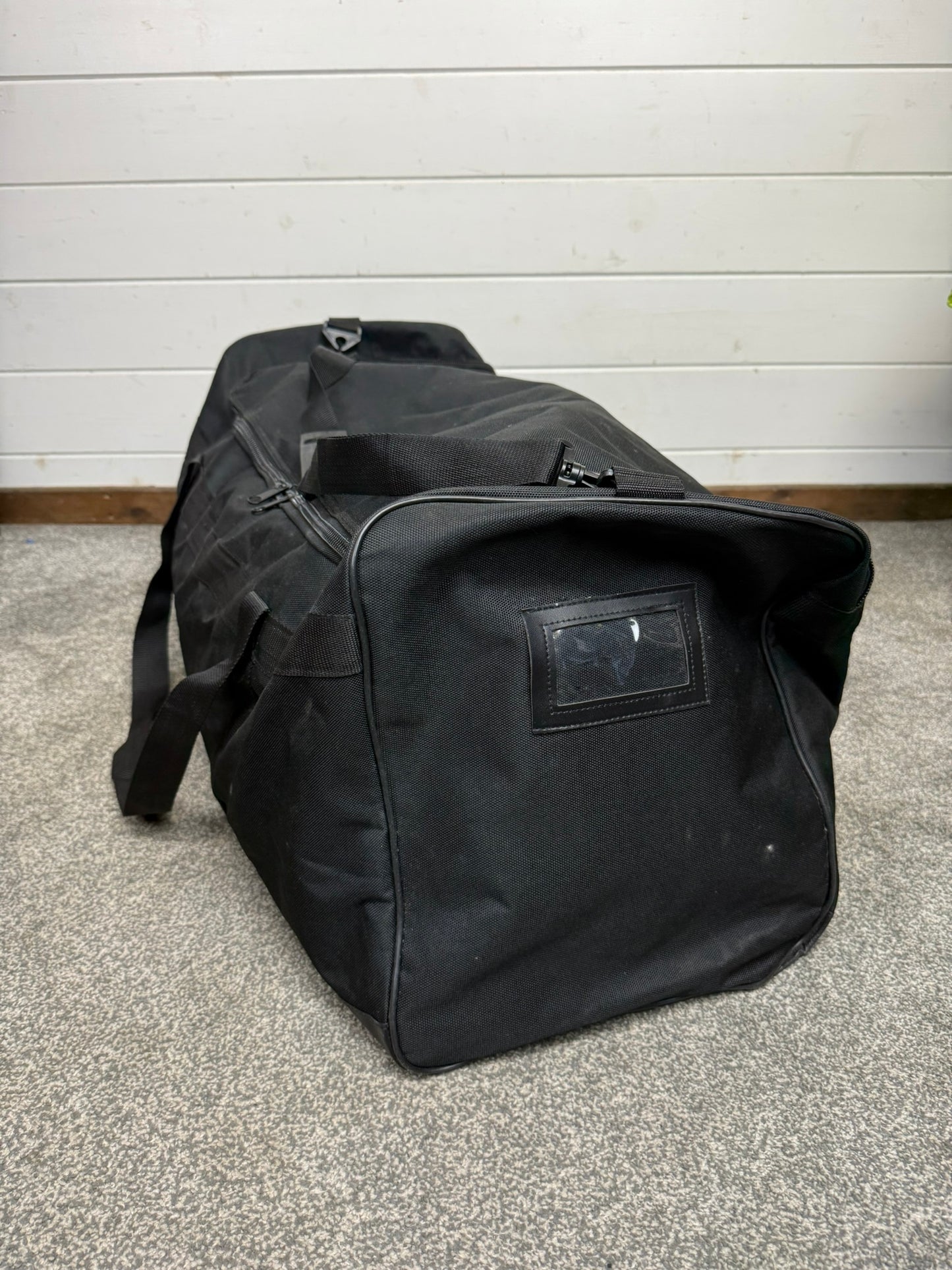 Ex Police Black Holdall Bag Duffle Kit Bag Gym Security Travel