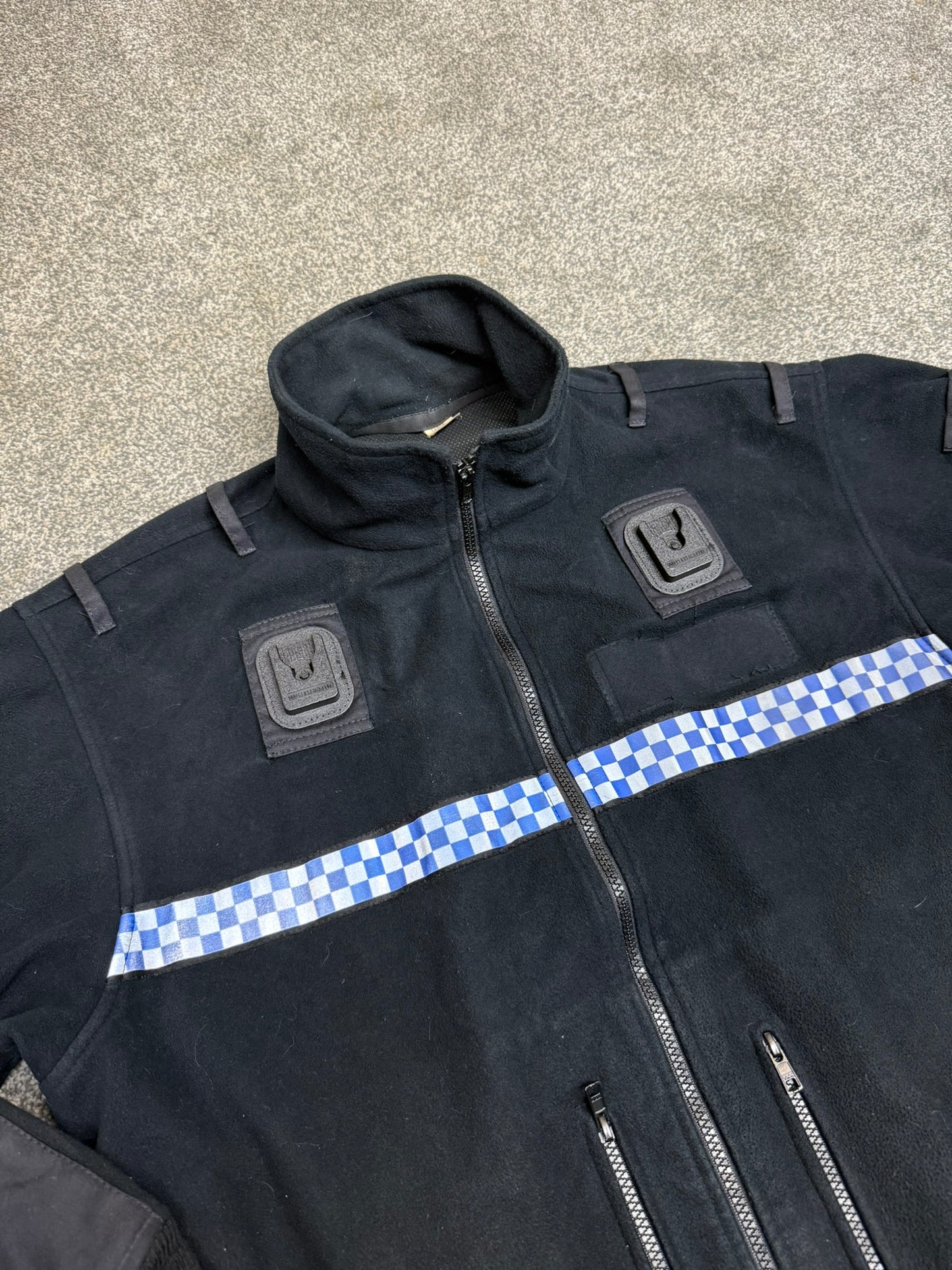 Ex Police Black Fleece Tornado Jumper Security Film TV Riding Marshall